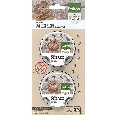 Pokon contre les fourmis boîte à appâts 2pcs 2