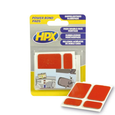 Hpx ruban acrylique double face hsa powerbond pads anthracite 4 pcs