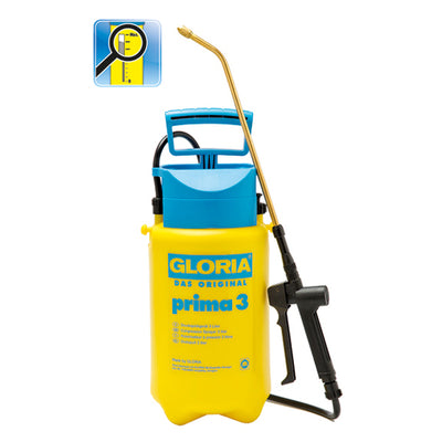 Pulvérisateur à pression Gloria fin 3 knst 3 litres