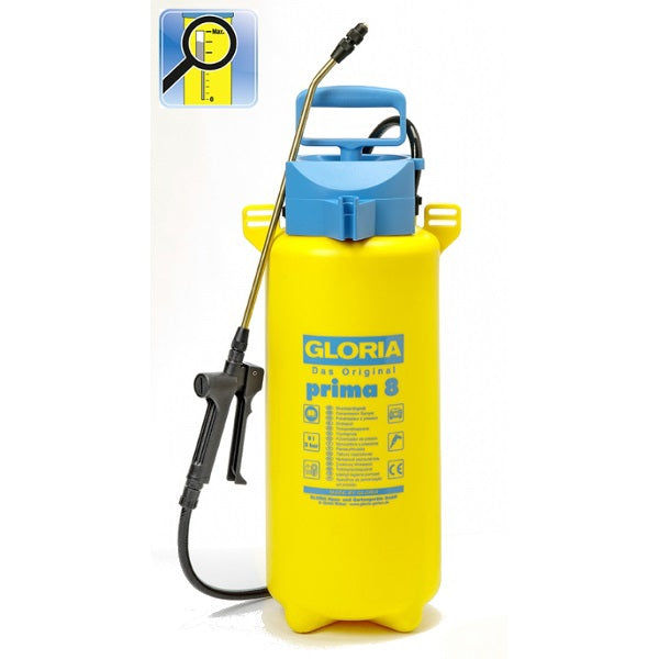 Pulvérisateur à pression Gloria fin 8 knst 8 litres