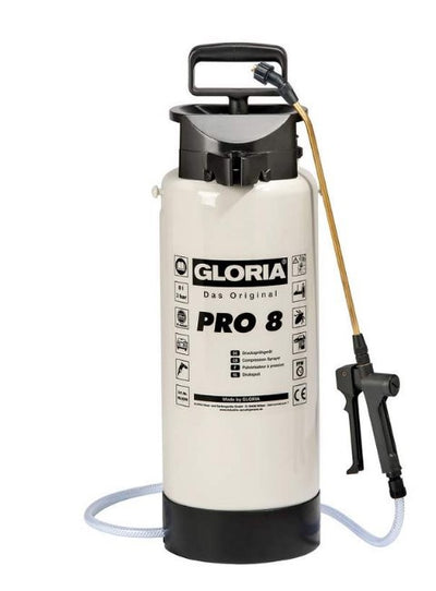 Pulvérisateur à pression Gloria pro 8 knst 8 litres résistant à l'huile
