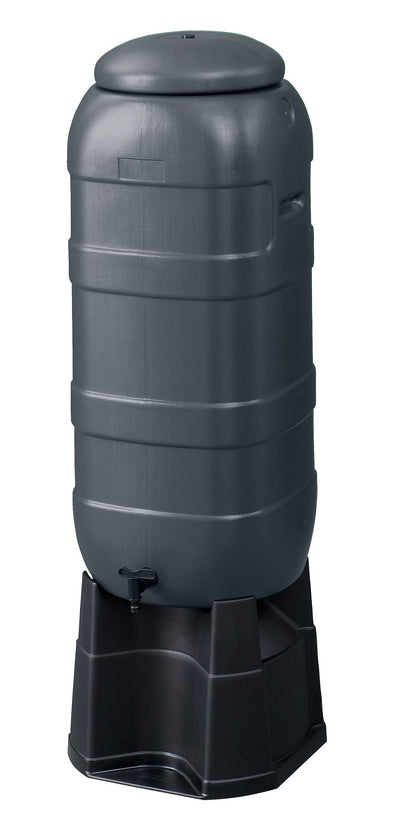 Baril de pluie Begreen compl 100 litres base libre anthracite