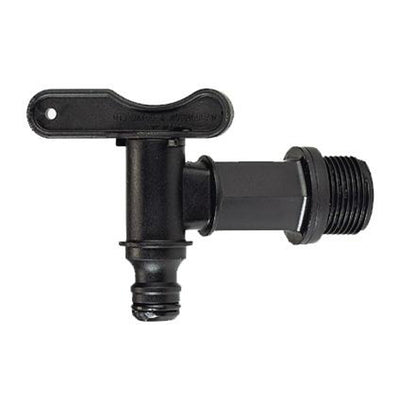 Harcostar Robinet pour baril de pluie noir