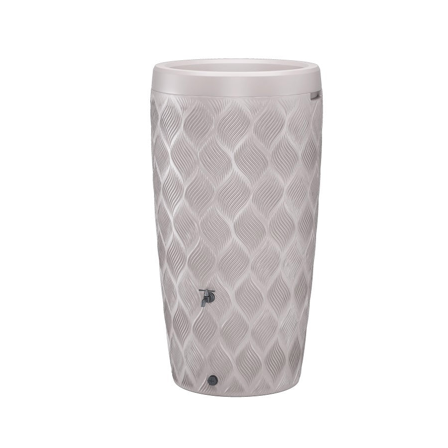 Baril de pluie Flow blanc 240l incl. planteur