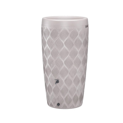 Baril de pluie Flow blanc 240l incl. planteur