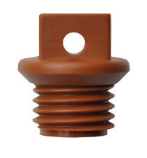 Roto products Bouchon pour baril de pluie marron