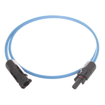 Ako products câble solaire avec fiche 2xMC4 MF bleu 1 mètre