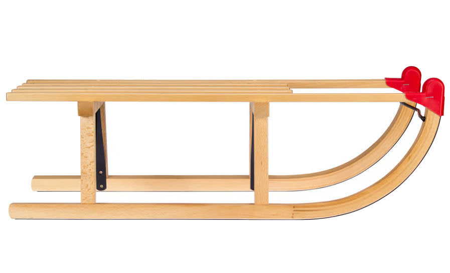 Produits luge bois type davos 80cm