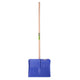 mm eurotool pelle à neige mm grand manche en plastique bleu 130cm