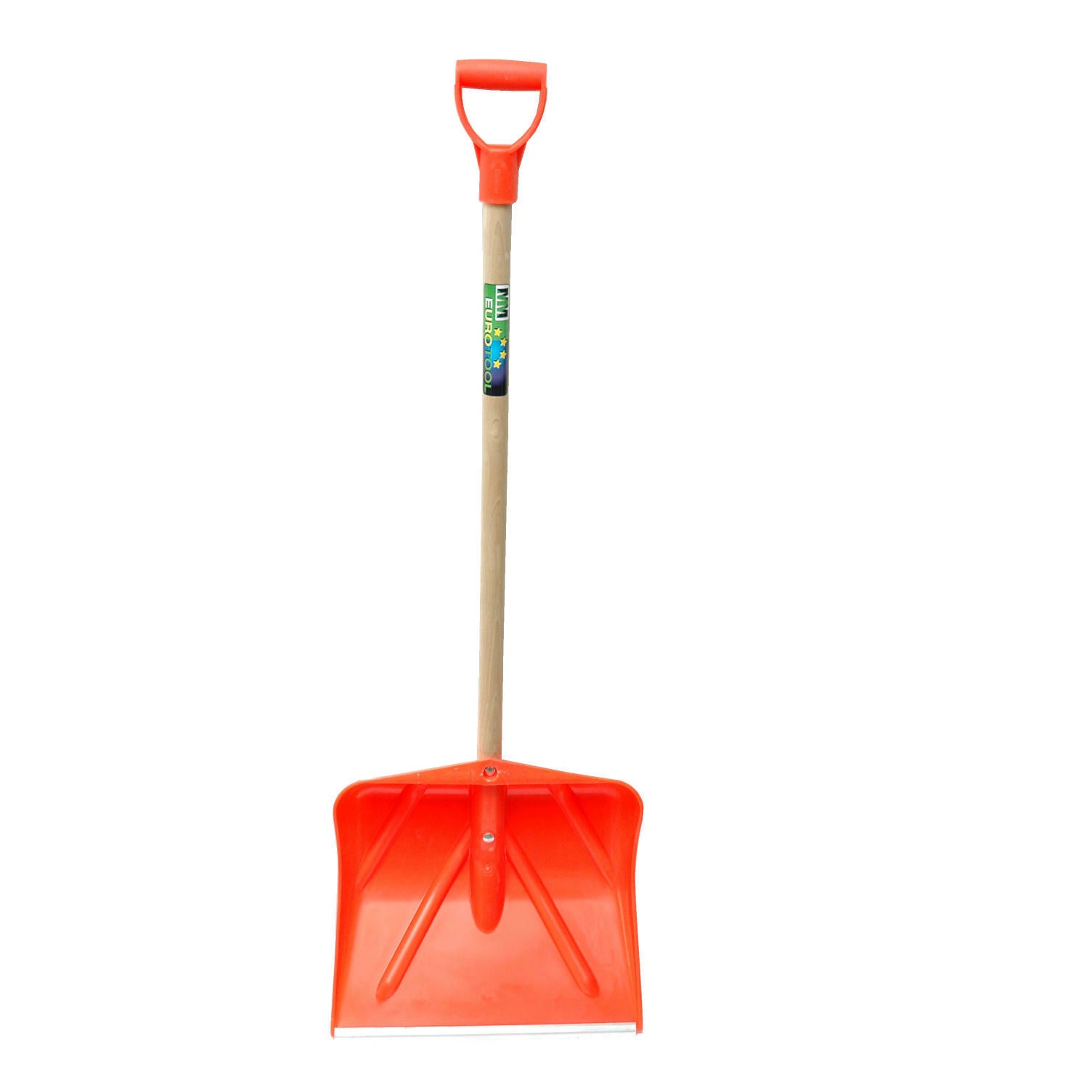 Pelle à neige mm plastique orange 45cm manche d
