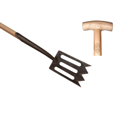 La spatule blanche avec manche en frêne cou de cygne 75 cm dewit