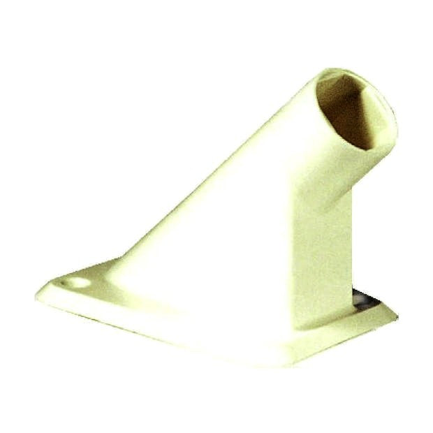 Produits support pour mât de drapeau plastique blanc