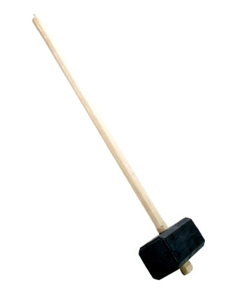 Marteau de jardin en plastique Mm eurotool avec manche 110cm