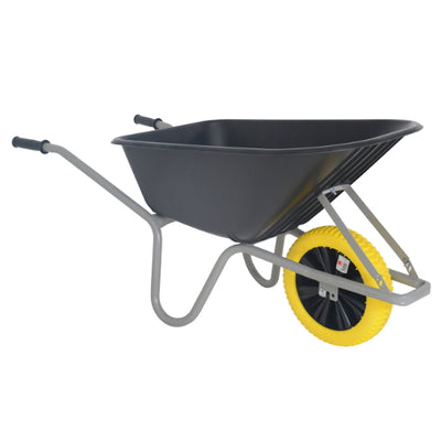 Fort products brouette polyvalente 100l pp conteneur noir gris base environ