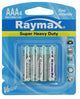 Raymax batterie penlite mini r03 zinc aaa15v %c3%a0 4 pièces