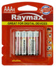 Raymax pile penlite mini alcaline lr03 aaa15v x4 pcs