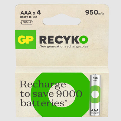 Batterie GP rechargeable aaa 950mah x4 pcs