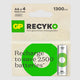 Batterie GP rechargeable AA 1300mAh x4 pcs