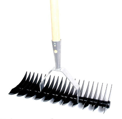 Râteau scarificateur Mm eurotool mm double avec manche 160cm