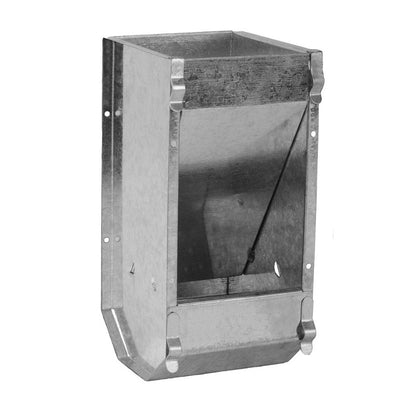Olba products mangeoire à lapin galvanisé 1 compartiment