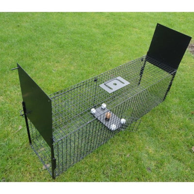 Cage de capture 120x30x34 cm 2 entrées