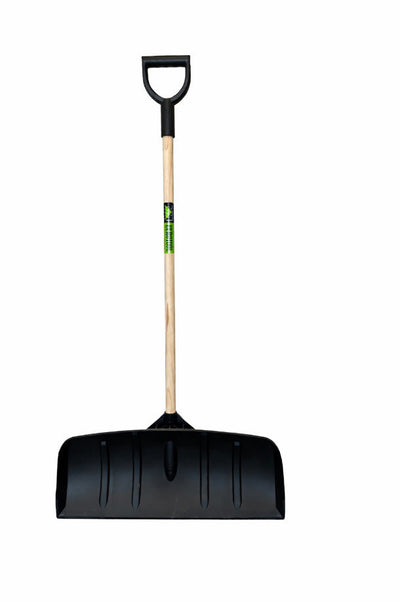 Mm eurotool products nourrir chasse-neige mm plastique noir avec poignée en D 112cm