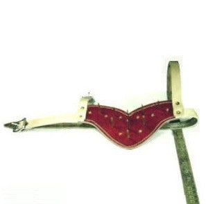 Licol anti-aspiration en cuir