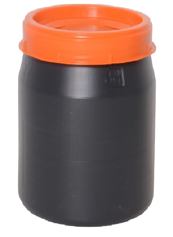 Fût d'alimentation de produits mm avec couvercle à vis en 2 parties 40 litres