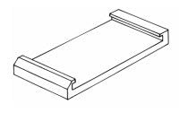 Plaque coulissante Vink pour bovins de boucherie pour 63mm