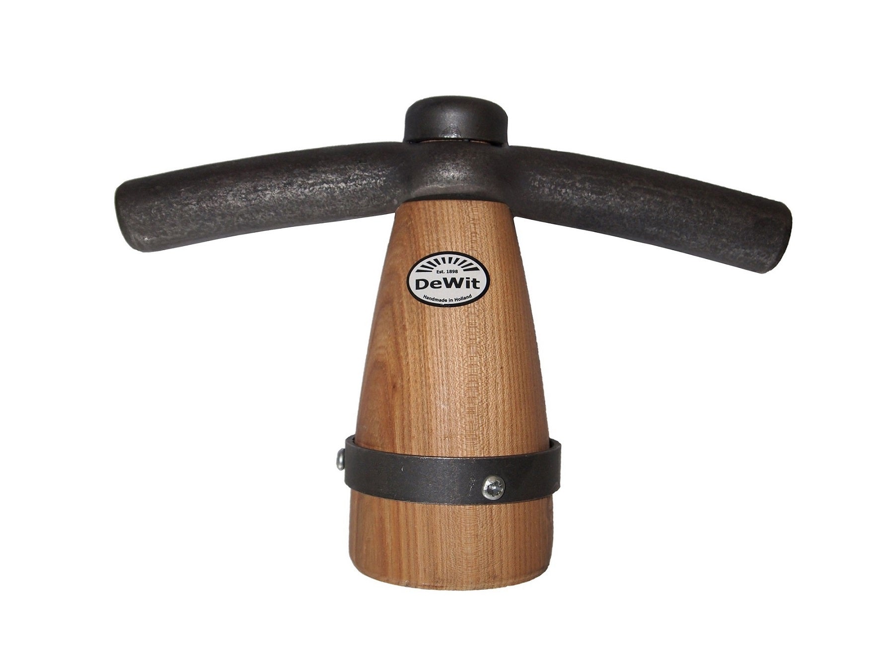 Le batteur à carrelage blanc bobine en bois déblanchit