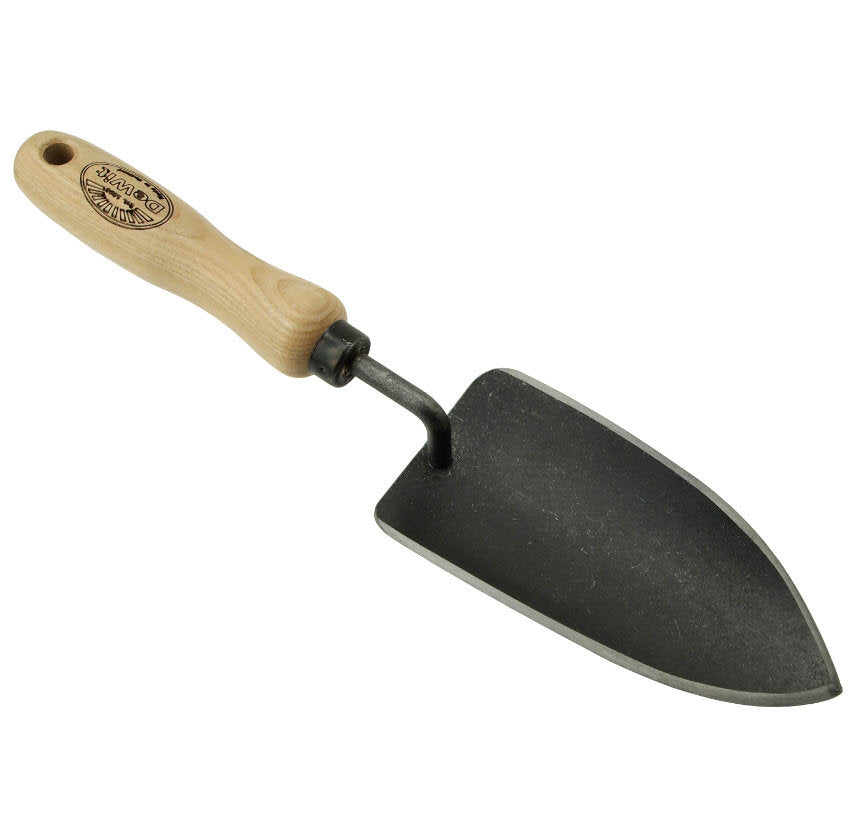 La truelle de plantation blanche manche frêne basic 140mm dewhite