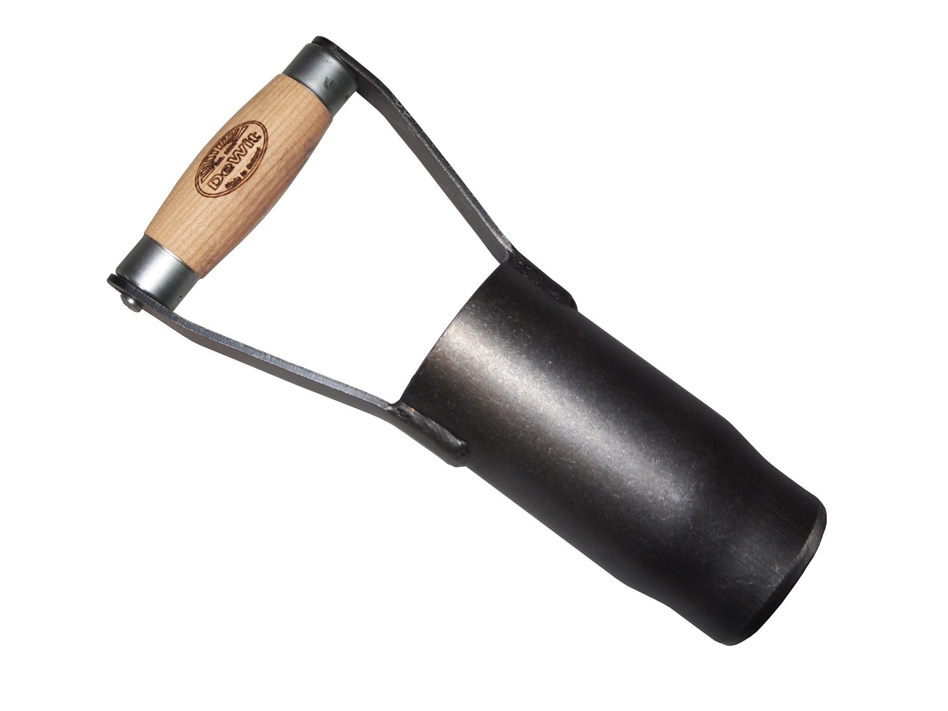 Le cache-pot à bulbes blanc %c3%b8 60mm avec manche en bois dewhite