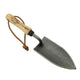 La truelle de plantation junior blanche avec un manche en bois de 100mm dewhite