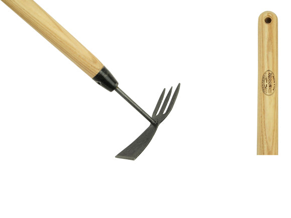 Le junior blanc double talon manche frêne 750mm dewhite