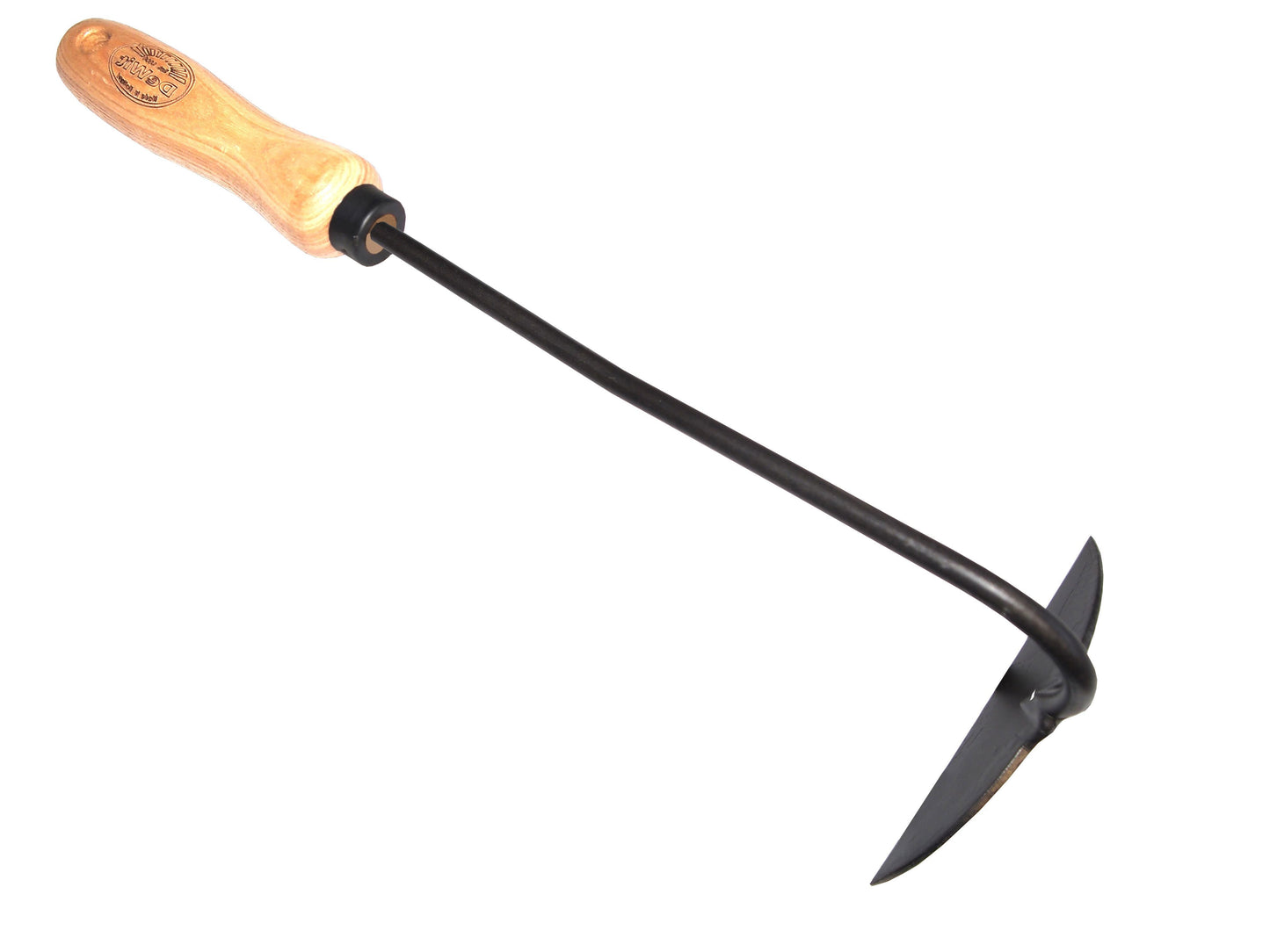 Le talon main blanc demi lune forgé 14cm manche frêne 14cm dewhite