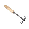 Le râteau à main blanc forgé 5 dents manche frêne 14cm dewhite