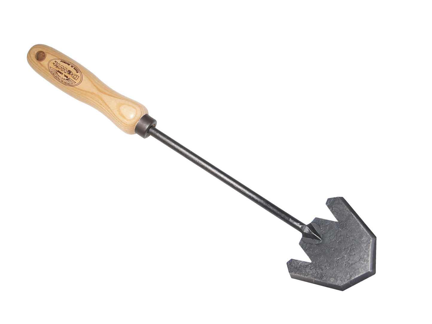 La binette blanche forgée 8cm manche frêne 14cm dewhite