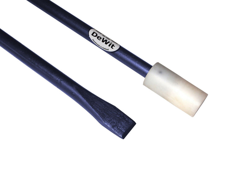 Le fer à poinçonner blanc 1400 x 28mm avec capuchon nylon %c3%b8 60mm dewhite