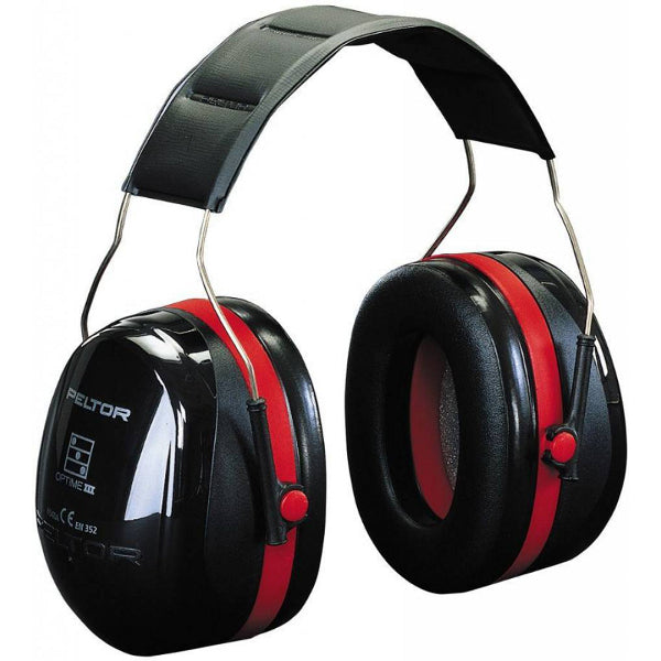Peltor casque antibruit optime 3 rouge