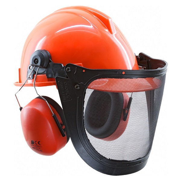 Kit forestier casque visière cache-oreilles