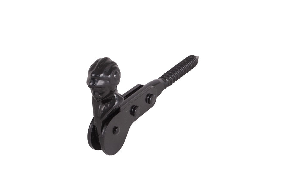 Fermoir aveugle Waelbers 120 mm noir