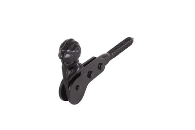Fermoir aveugle Waelbers 120 mm noir
