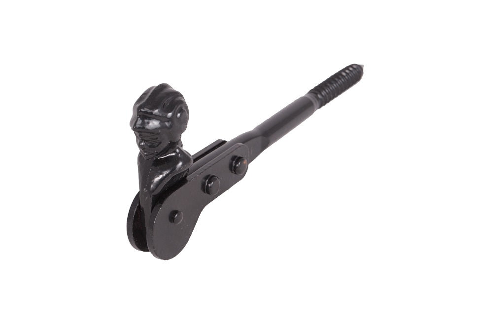 Fermoir aveugle Waelbers 165 mm noir