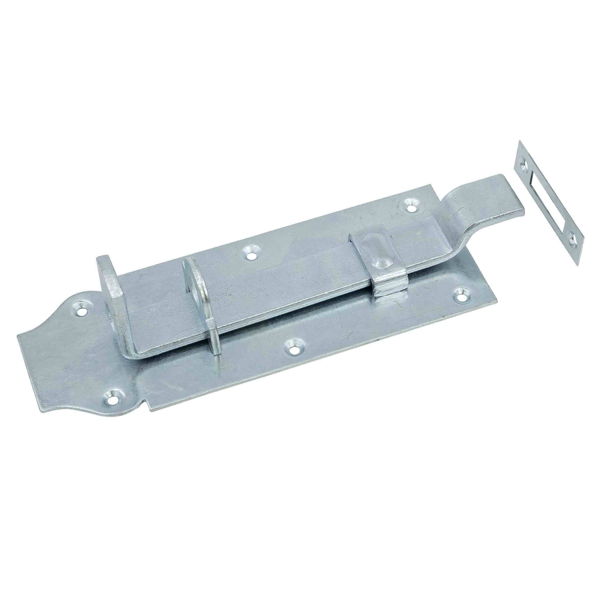 Waelbers curseur de cadenas avec coude 200mm galvanisé bleu