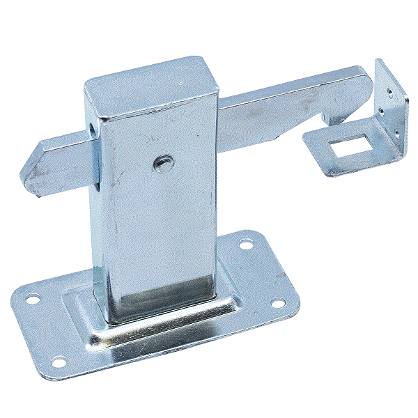 Support de porte Waelbers modèle au sol galvanisé