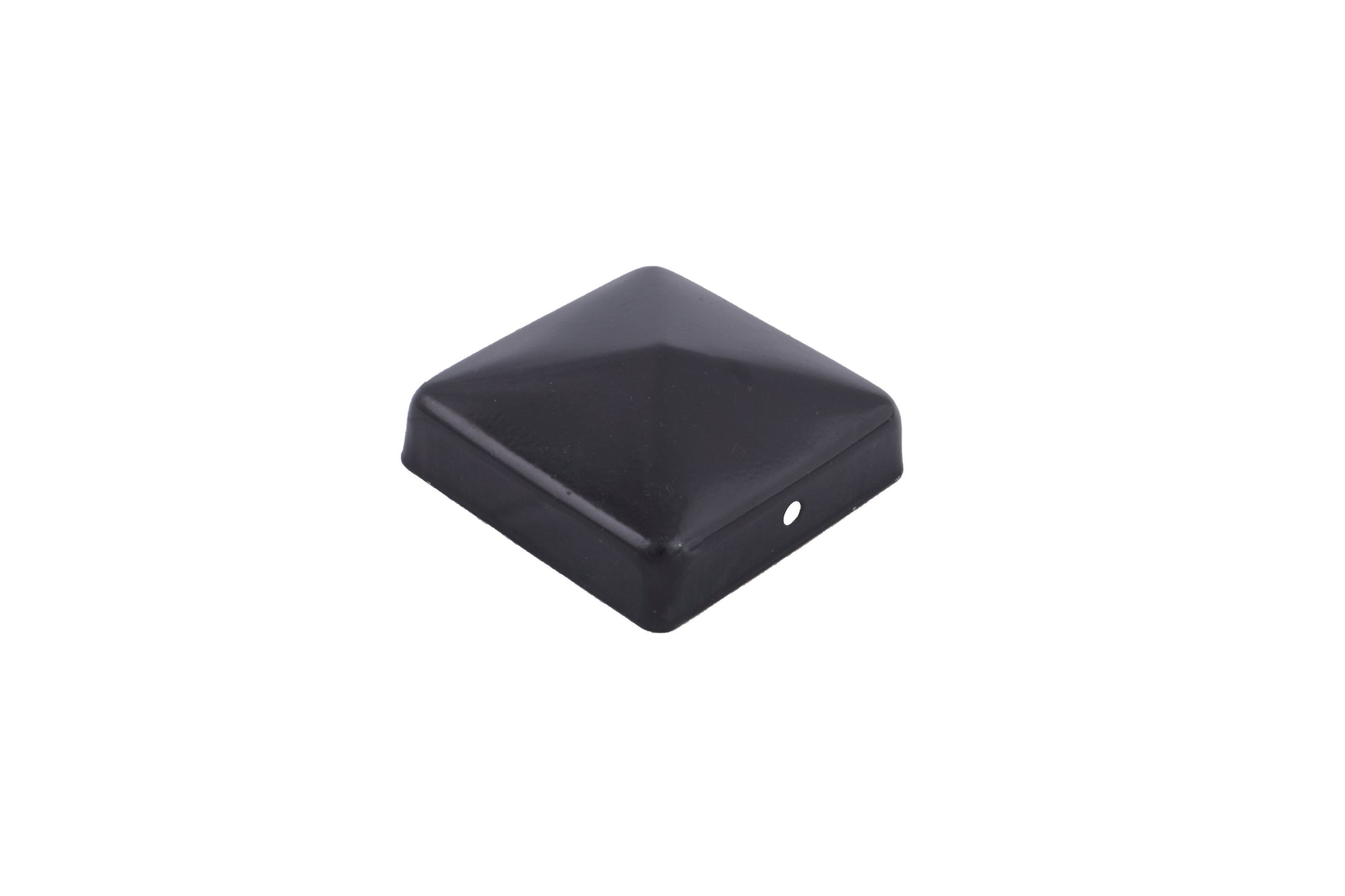 Waelbers poteau ornement pyramide 71x71mm noir