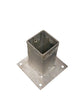 Support de poteau Waelbers sur plaque 71mm fv