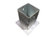 Support de poteau Waelbers sur plaque 91mm fv