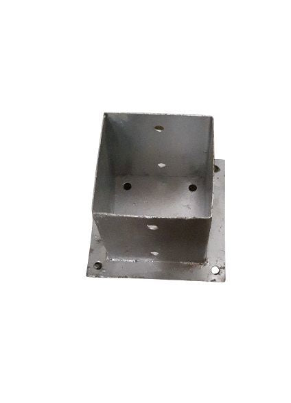 Support de poteau Waelbers sur plaque 121mm fv