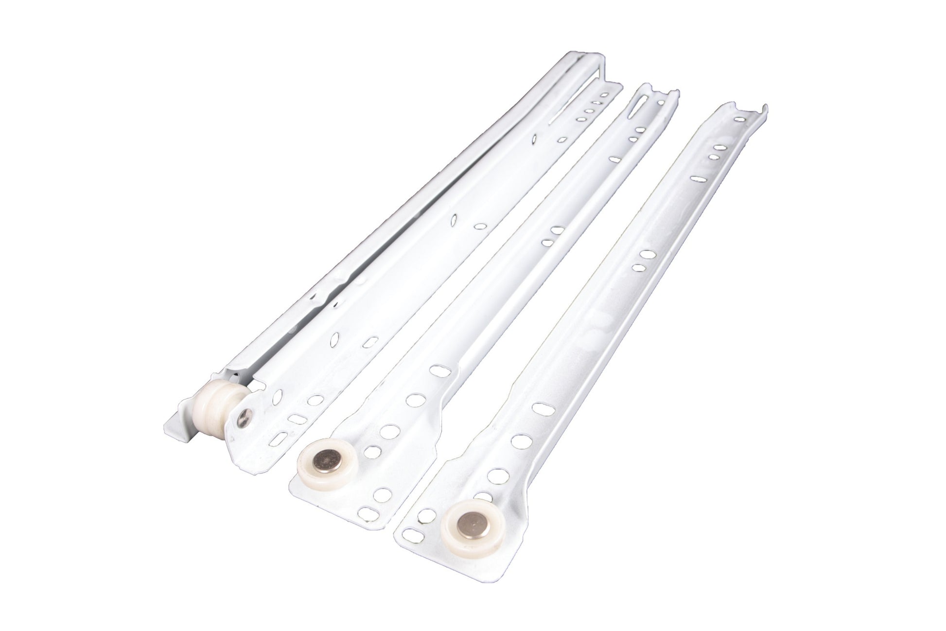 Rail de tiroir Waelbers 300mm type 1 blanc